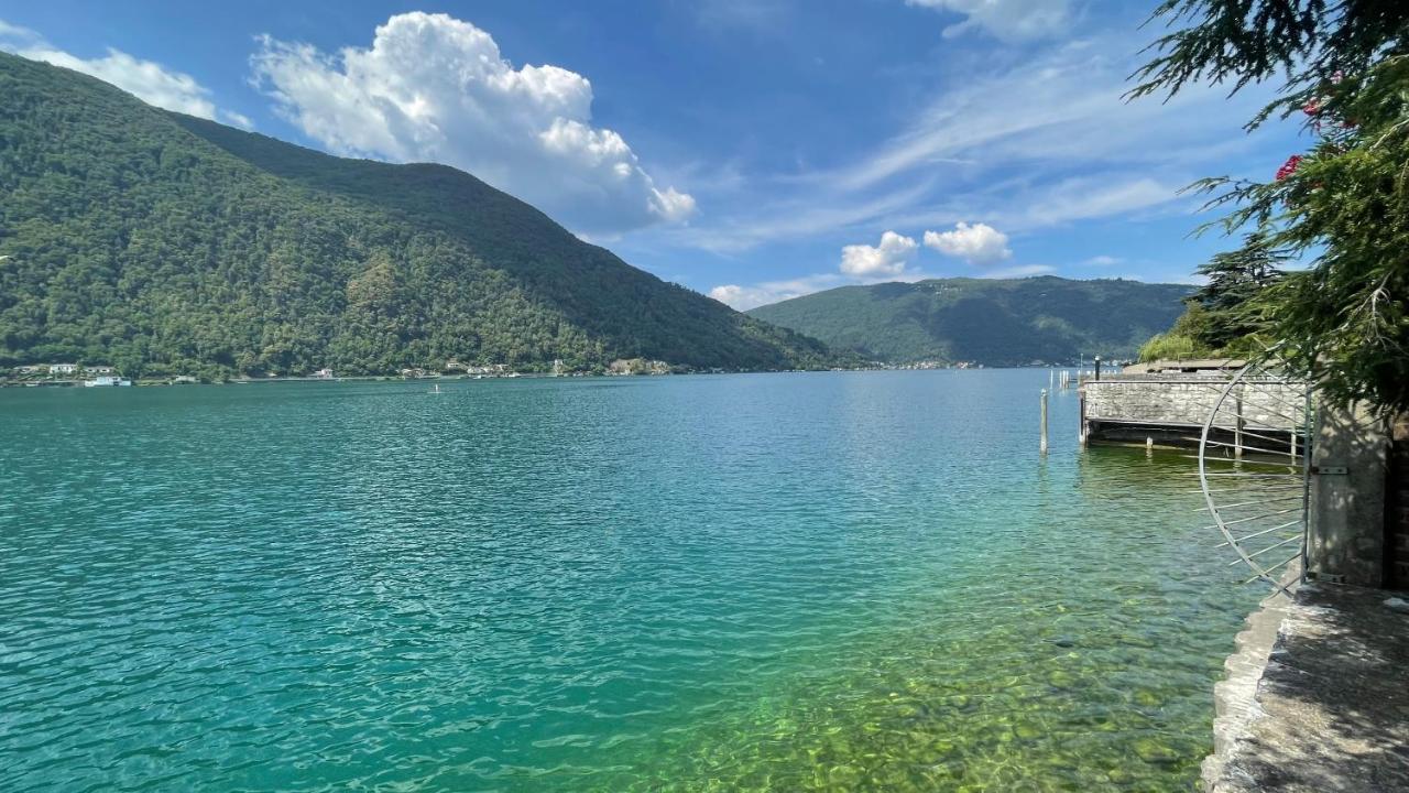 Ferienwohnung La Casa Sul Lago Maroggia Exterior foto